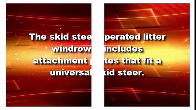Windrowers | Poultry Litter Saver Equipment | Manufactured in the USA | Lancaster PA