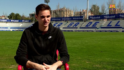 Entrevista a Jokin Ezkieta prèvia al CE Sabadell – FC Barcelona B