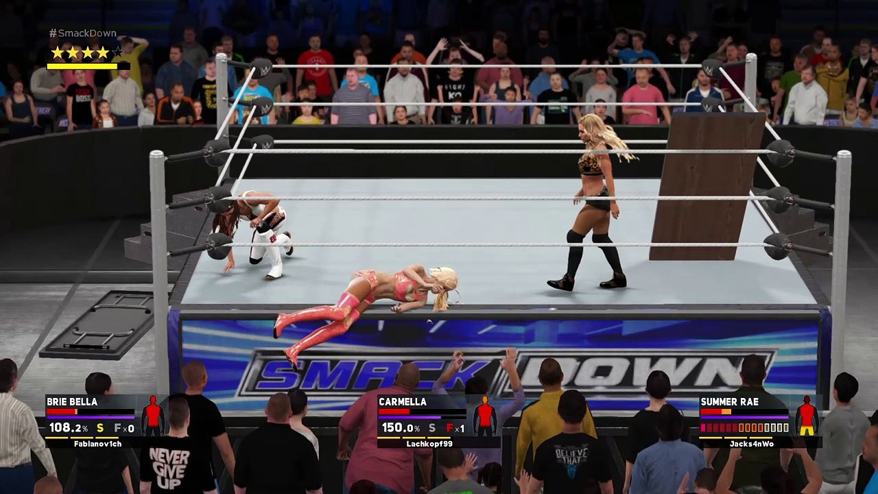 WWE 2K17 GWA Match / Tables Match