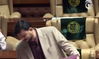 Watch Funny Conversation Between Speaker Shehla Raza and MQM Leader Kamran Akhtar in Sindh Assembly