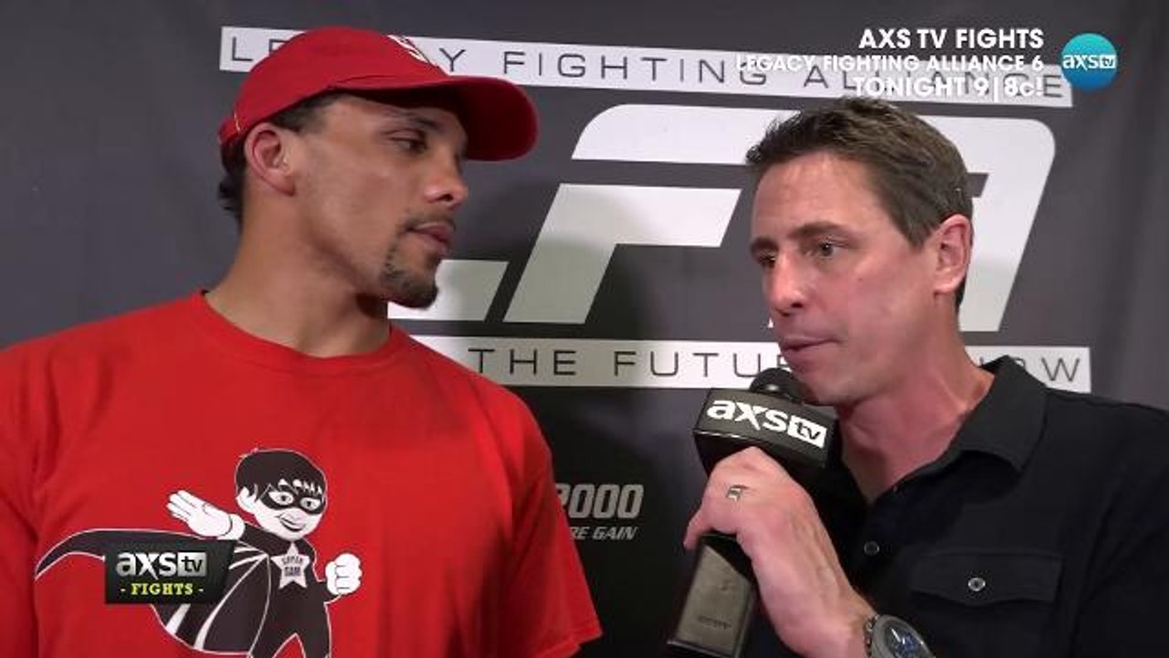 Eryk Anders on his LFA 6 fight against Jon Kirk in front of his home San Antonio fans