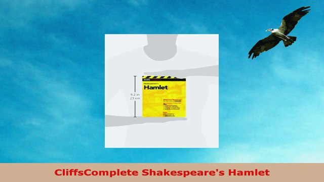 READ ONLINE CliffsComplete Shakespeares Hamlet