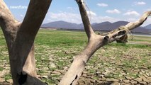 Severe drought exposes 400-year-old church