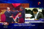 Poder Judicial rechaza hábeas corpus de Alejandro Toledo