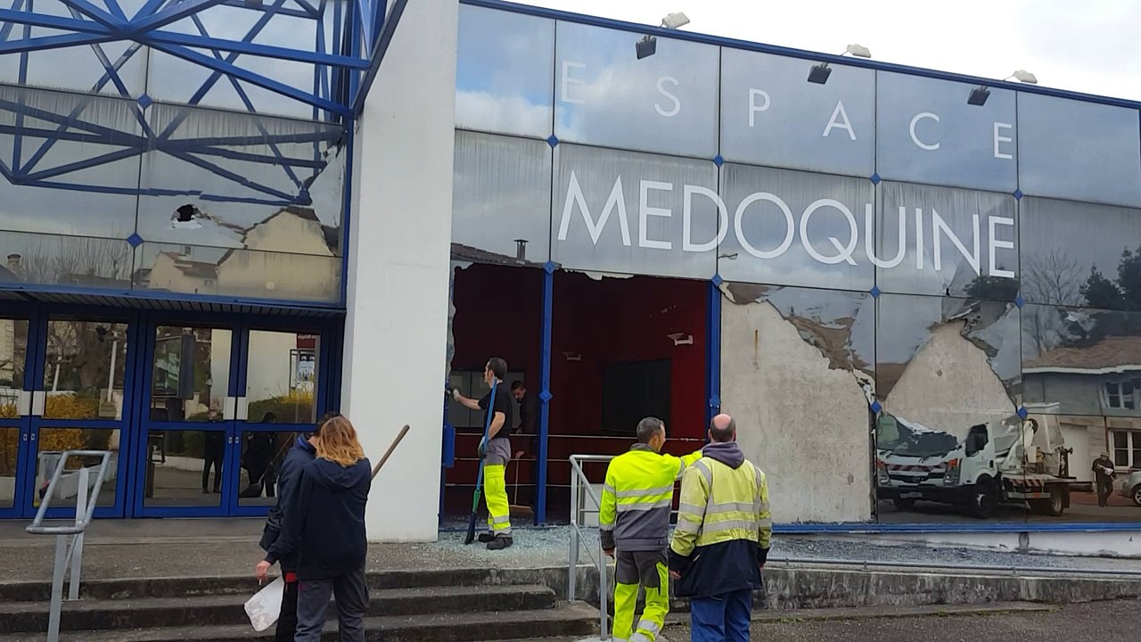 Talence : la Médoquine vandalisée dans la nuit avant la venue de Macron