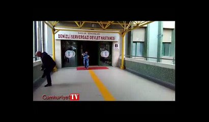 Denizli'de hastanede patlama... İlk görüntüler