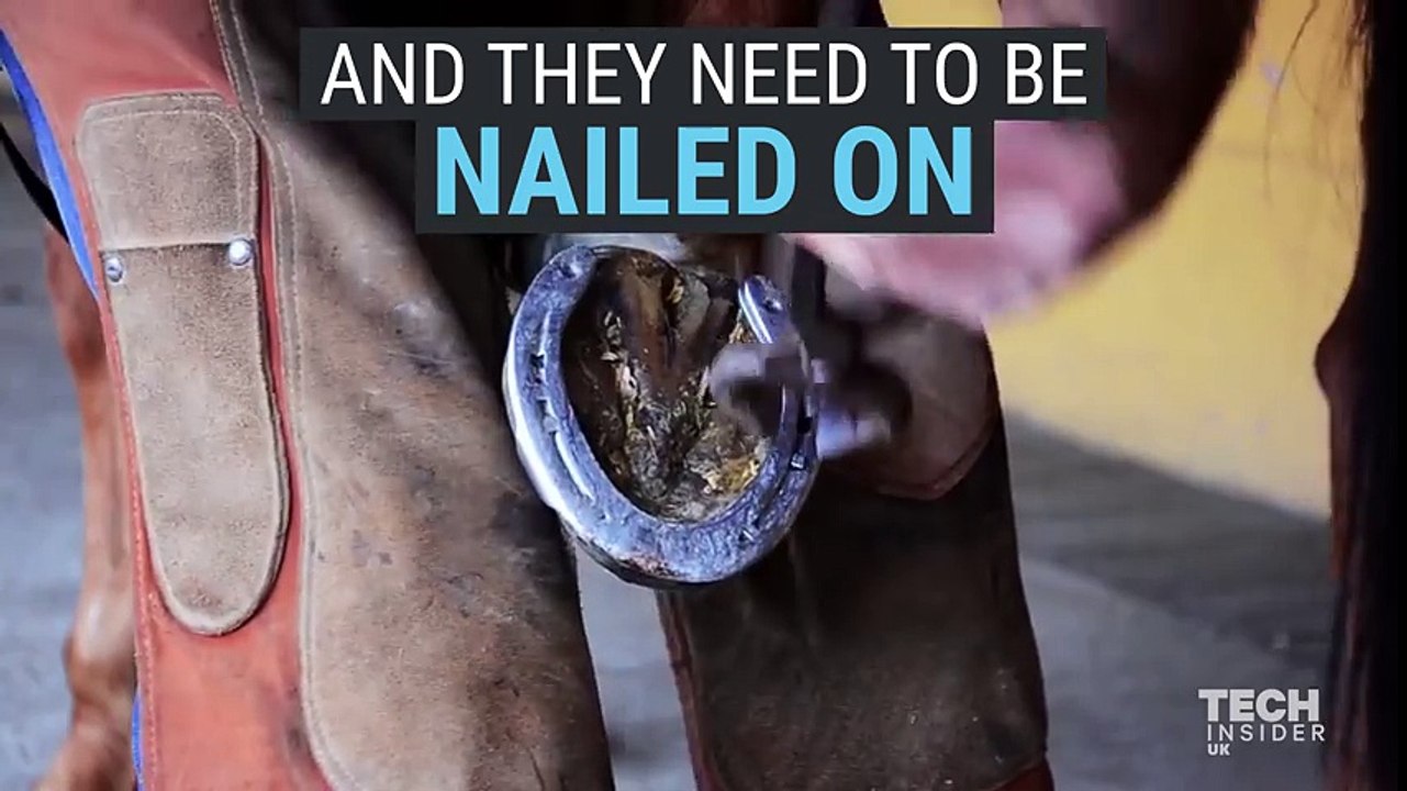 Oubliez le fer-à-cheval, voici les premières chaussures pour les étalons !