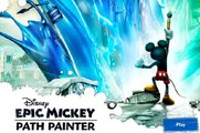 Mickey Mouse ClubHouse - Epic Mickey Path Painter Episode 01 - Disney Junior Games