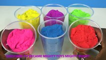 DIY How To Make Colors Kinetic Sand Skull Cake Learn Colors Slime Clay Ice Cream