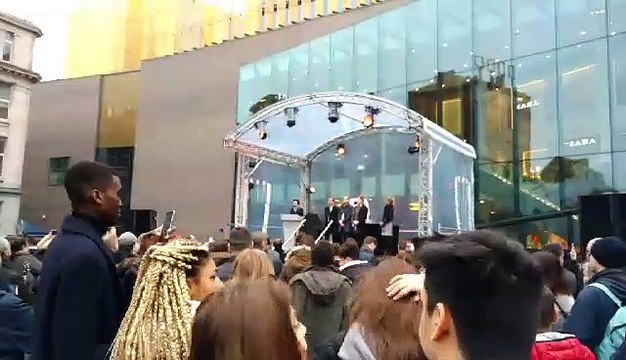 Rive Gauche à Charleroi : Ornella Cencig à l'inauguration