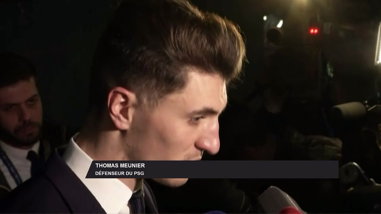 Meunier Réaliste et franc après la débacle du PSG fce au Barca en ligue des champions
