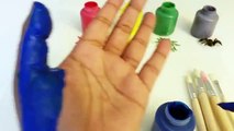 CRYING BABY Superheroes - Learn Colors with Hulk Finger Family Song and Balloons for Babie