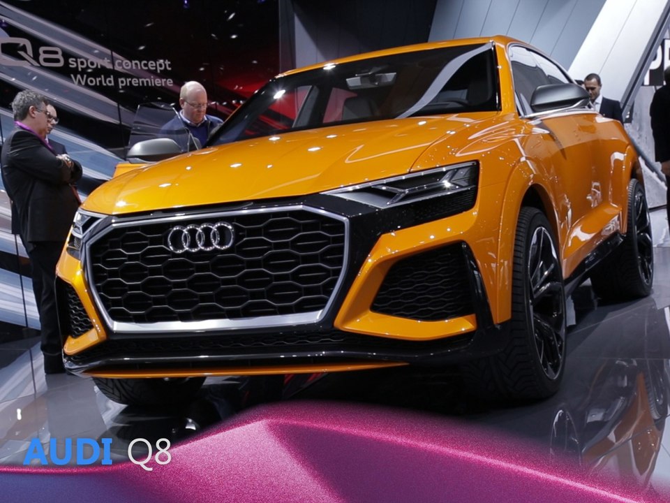 Audi Q8 en direct du Salon de Genève 2017