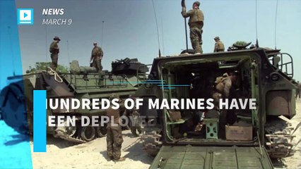 US Marines deployed to fight ISIS in Syria