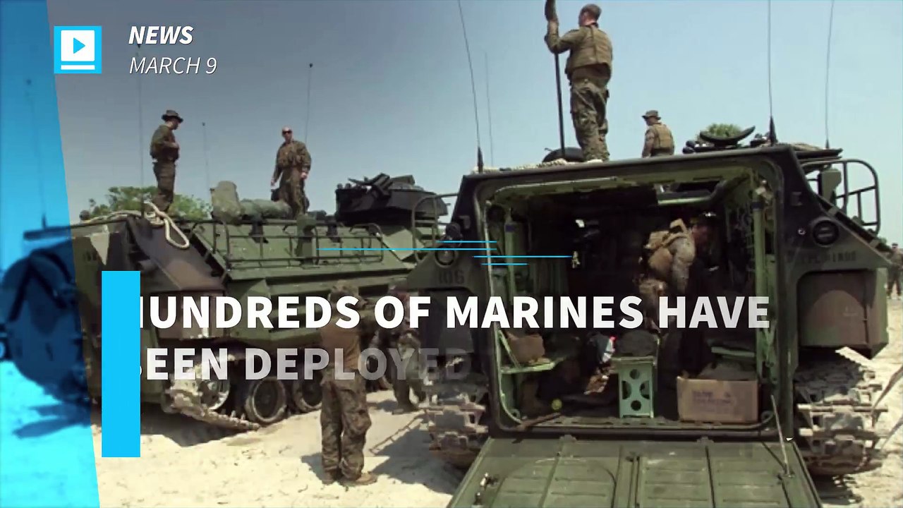 US Marines deployed to fight ISIS in Syria