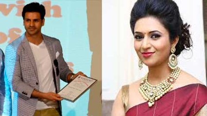 Vivek Dahiya Receives Divyanka Tripathi's Award | TellyMasala