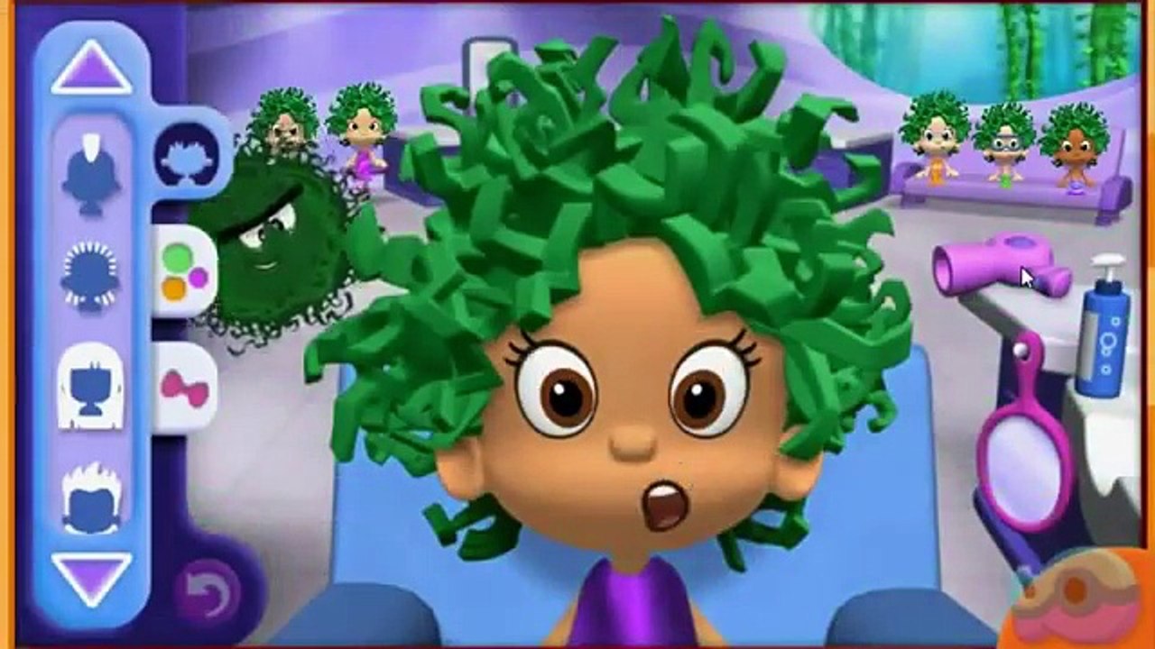 Гуппи и пузырики делаем прически гостям игра про гуппи