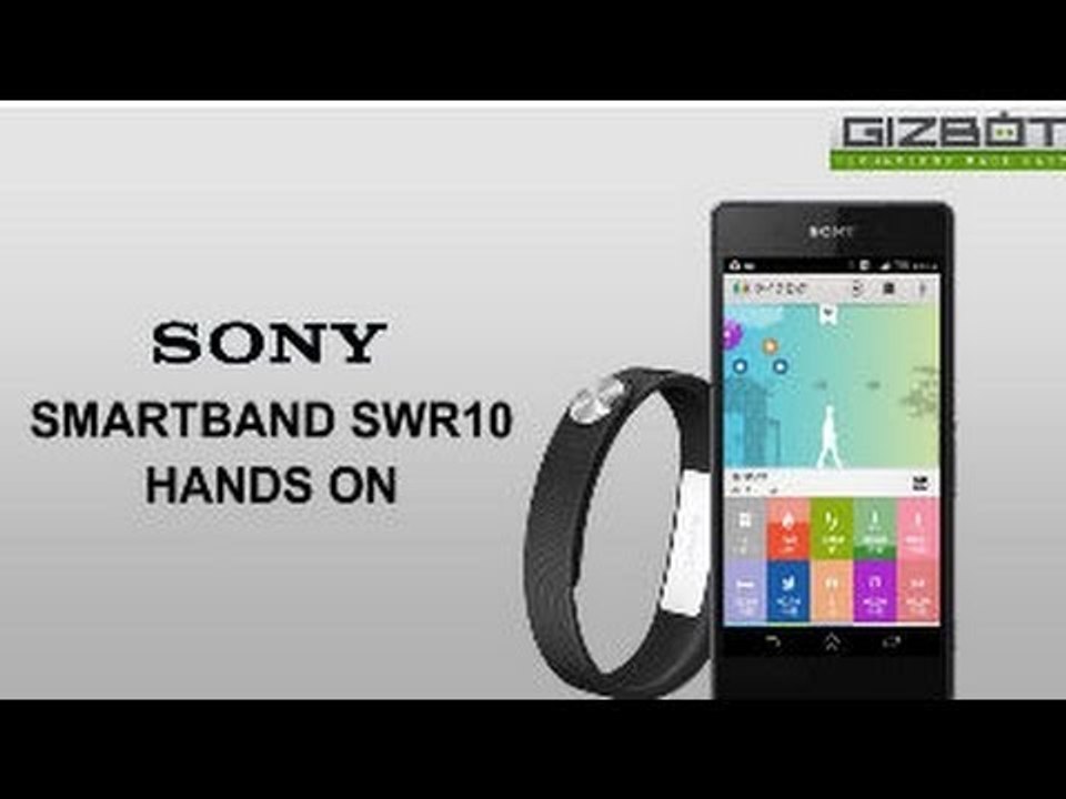 Sony SmartBand SWR10 Hands On