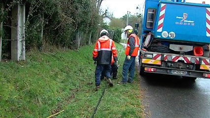 SOCIETE/ Intempéries: encore 1000 foyers privés de courant en Touraine