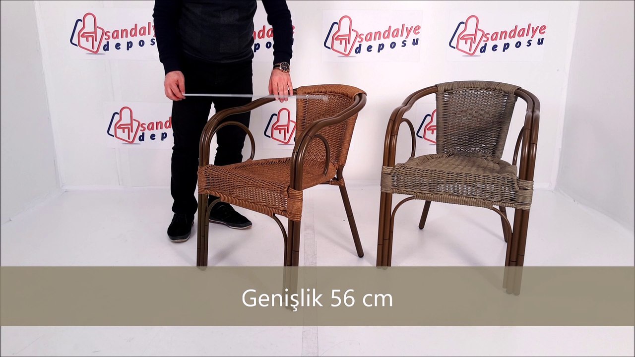 badem rattan sandalye