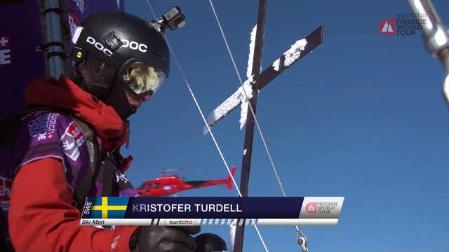 Winning run Kristofer Turdell - Fieberbrunn FWT17 - Swatch Freeride World Tour 2017