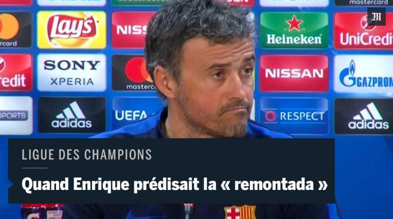 FC Barcelone-PSG : quand Luis Enrique, entraîneur du Barça, annonçait six buts contre le PSG