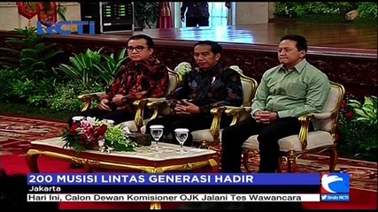 Hari Musik Nasional, Presiden Berikan Kuis Berhadiah Sepeda
