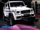 Mercedes-Maybach G 650 Landaulet Cabriolet en direct du Salon de Genève 2017