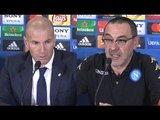Napoli-Real Madrid 1-3 - Sarri e Zidane in conferenza stampa (08.03.17)