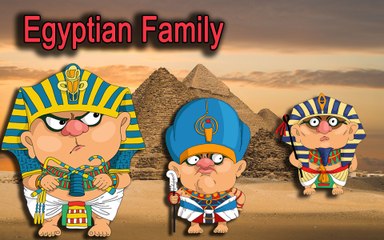 The Finger Family Song | Egyptian Family | sara kids