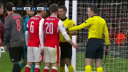 Arsenal humilié par le Bayern chez eux en ligue des champions :1-5