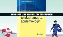 Best Seller Book An Introduction to Mathematical Epidemiology (Texts in Applied Mathematics) By
