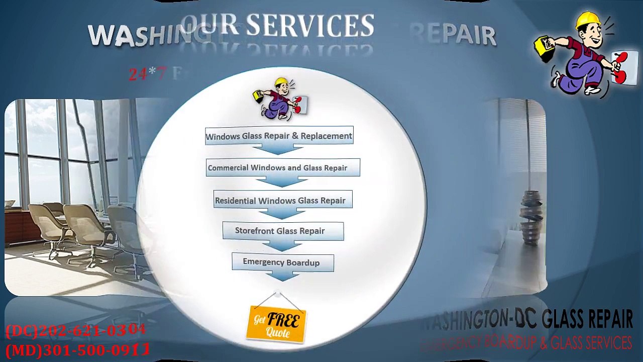 DC Window Glass Repair and replacement Services | Call @ (202) 621-0304