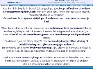 Zelf kleding bedrukken Brakel
