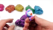 Toilet Chocolate Poop Slime Syringe Water Balloons Learn Colors Toy Surprise Eggs