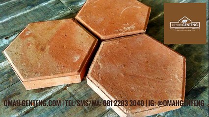 TEL/SMS/WA: 081 2283 3040 | Ubin Terakota Hexagonal