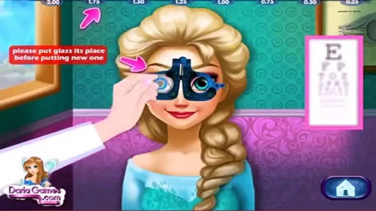 Disney Frozen Games - Elsa Eye Treatment - Disney Princess Games for Girls