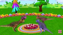 Dinosaurs Compilation | Mammoth Finger Family Nursery Rhymes | Dinosaur Cartoons For Children