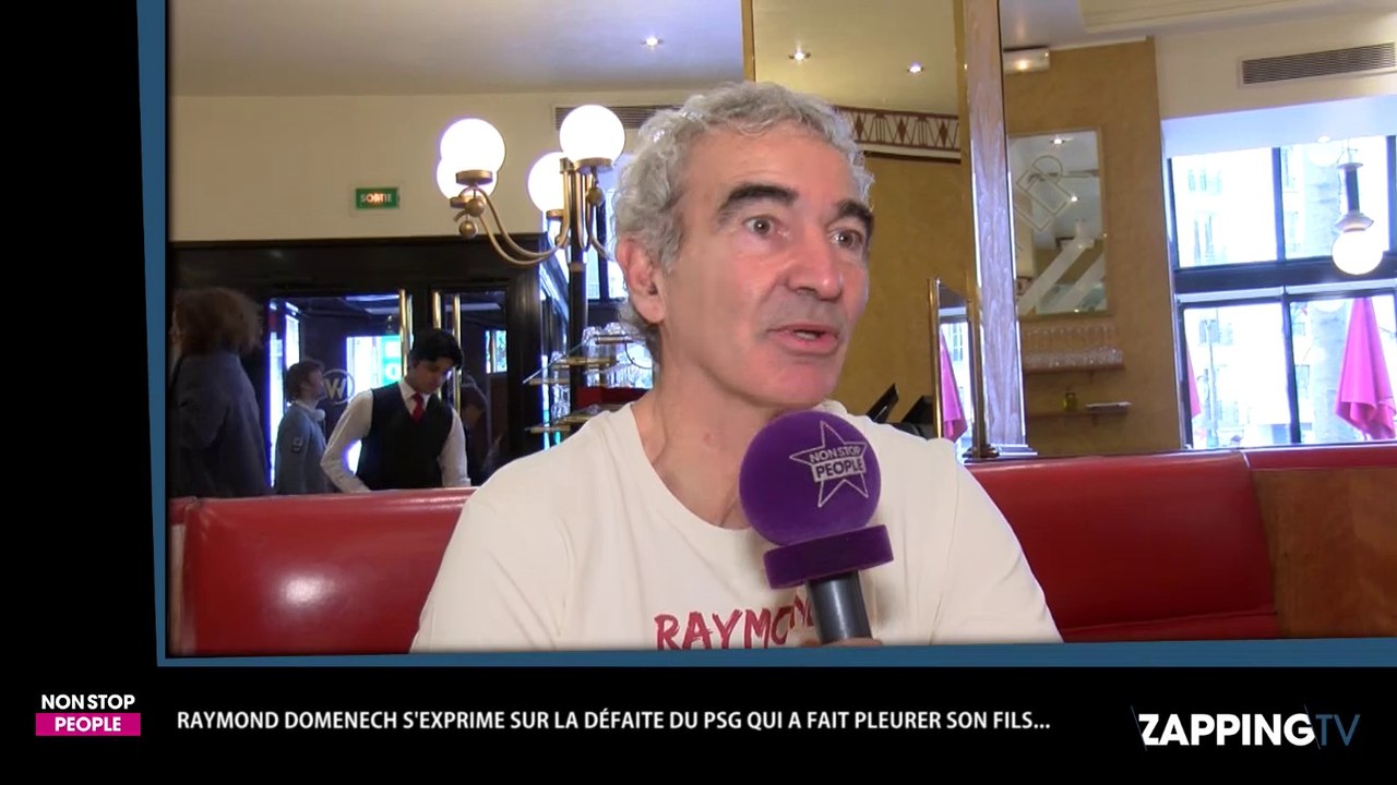 Barça - PSG : Raymond Domenech évoque son fils en larmes après la défaite des Parisiens (Exclu Vidéo)