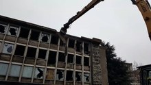 Destruction de l'œuvre de Denis Meyers, "Remember/Souvenir"