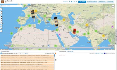GEP VO-2 Trial Case: DIAPASON InSAR - StripMap (SM), an on-demand processing service on GEP.