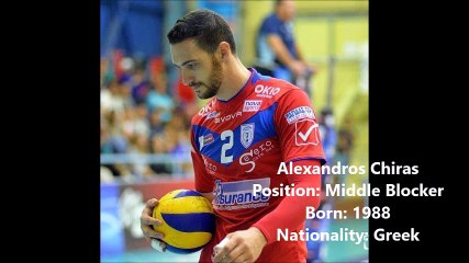 Alexandros Chiras-Middle Blocker Highlights 2016/2017