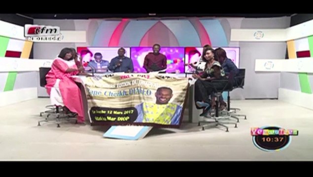 RUBRIQUE invité : PAPE DIA dans Yeewu Leen du 09 Mars 2017