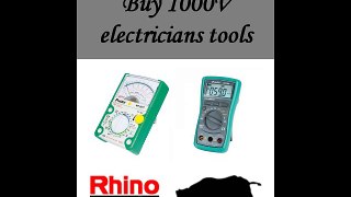 Buy 1000V electricians tools