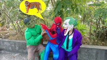 Spiderman SAW Venom WEREWOLF Attack Frozen Elsa vs Joker Hulk Venom Fun Superhero Movies I