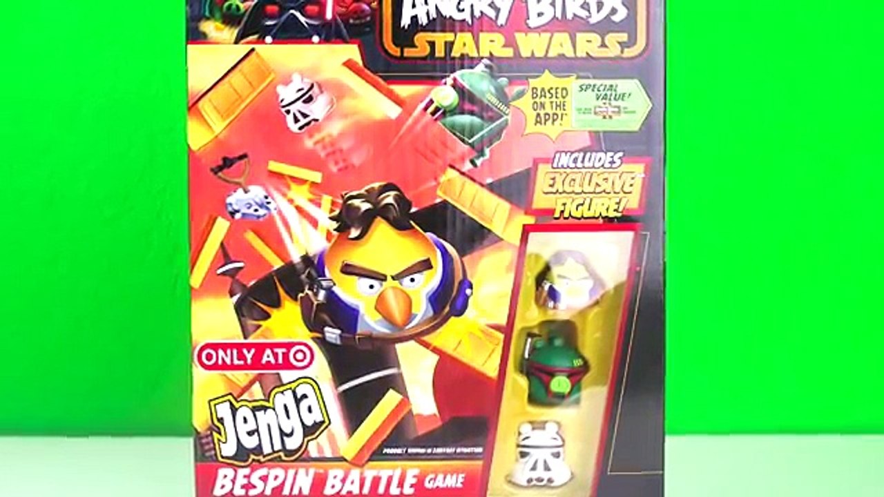 Angry Birds Star Wars Jenga Bespin Battle Game