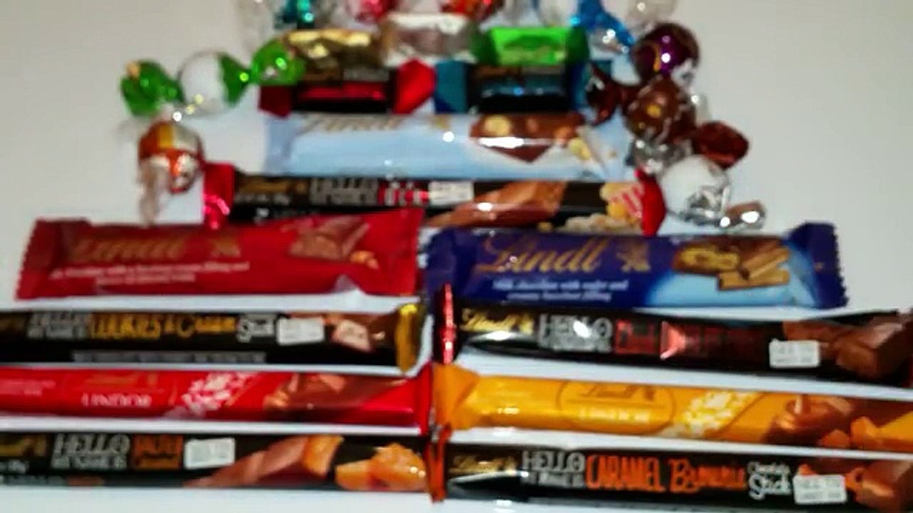 A lot of CANDY BARS Countdown by Candy Land