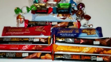 A lot of CANDY BARS Countdown by Candy Land