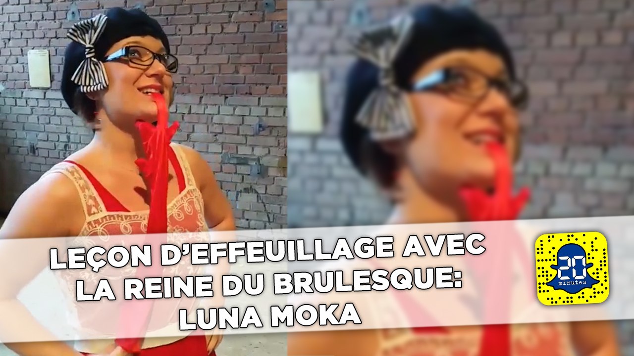 Leçon d'effeuillage avec la reine du burlesque: Luna Moka