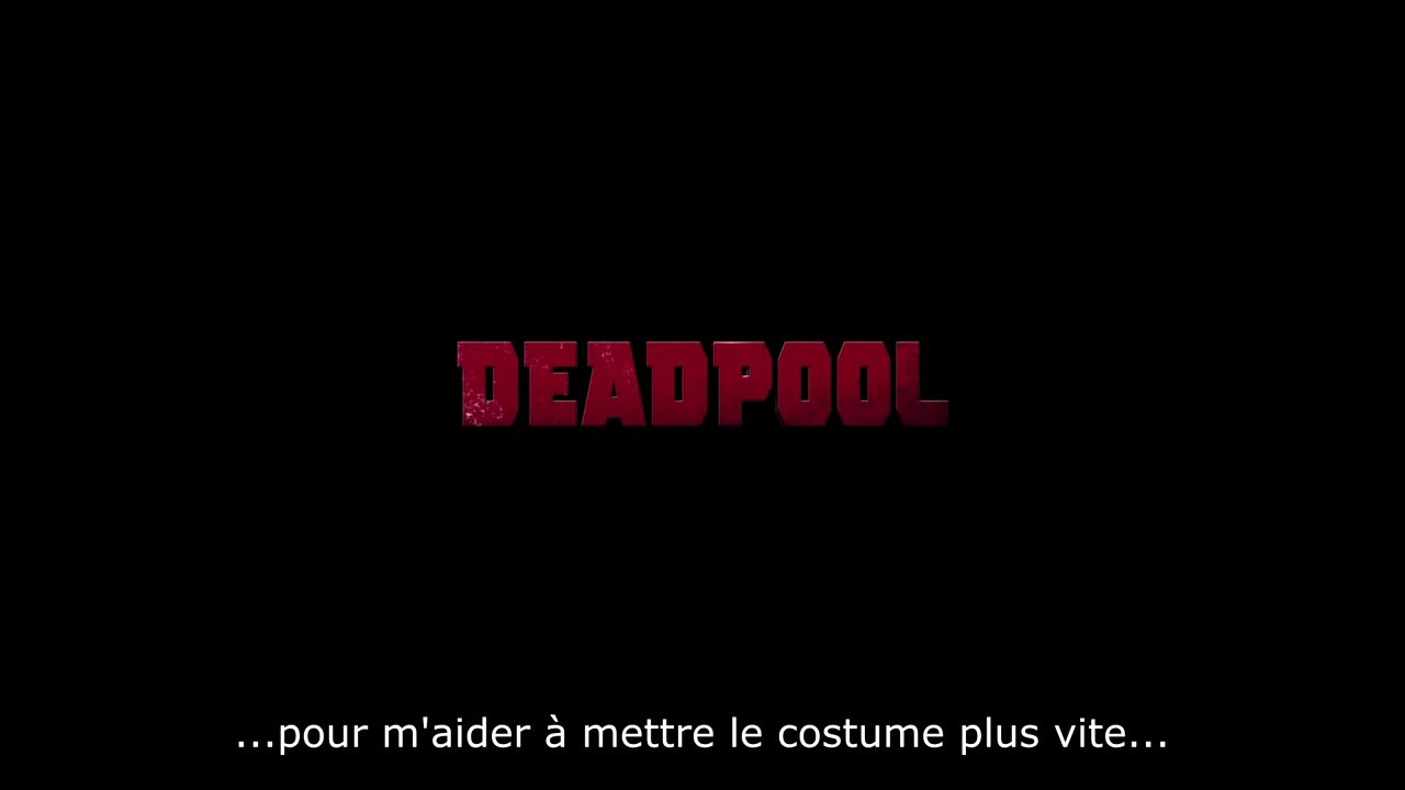 DEADPOOL 2 (2018) Teaser - VOSTF